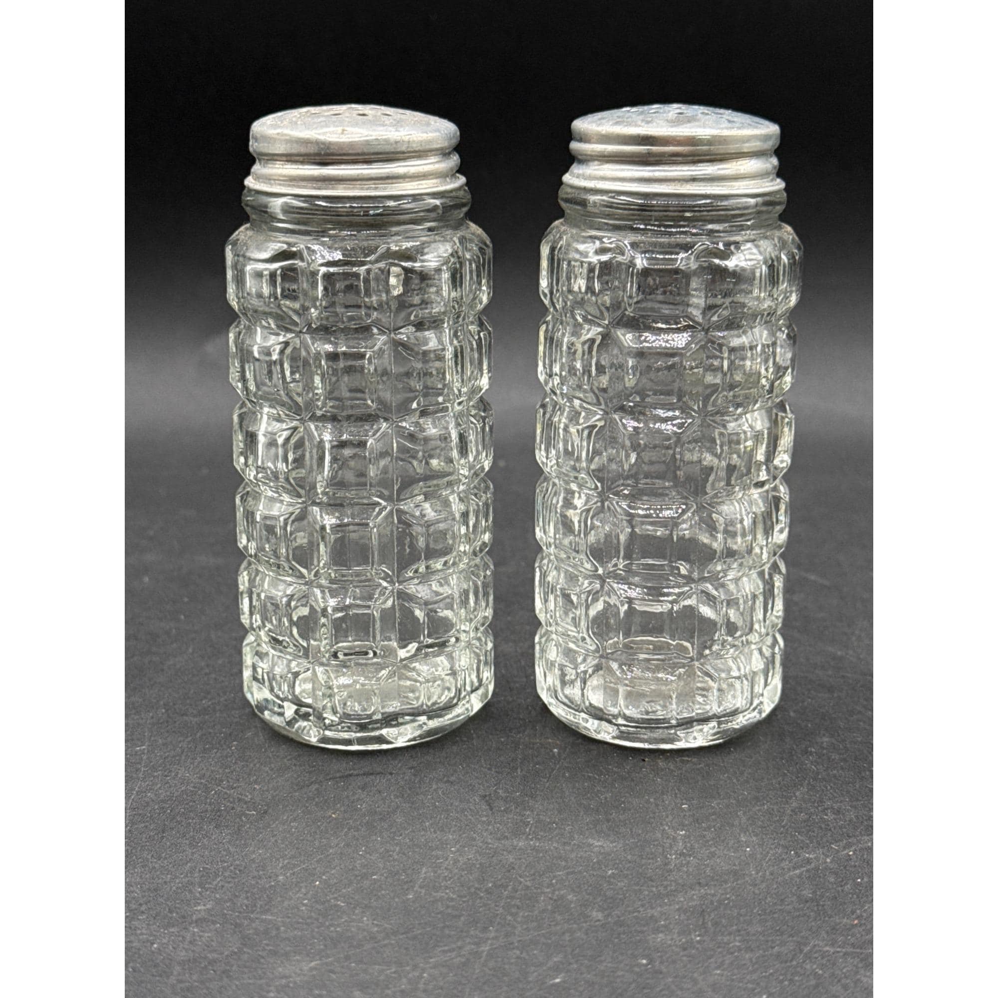 Anchor Hocking Salt & Pepper Shakers - Etsy