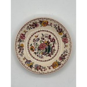Vintage Masons Patent Ironstone “Nabob” pattern Saucer Plate  5.75&quot; Inches Diameter
