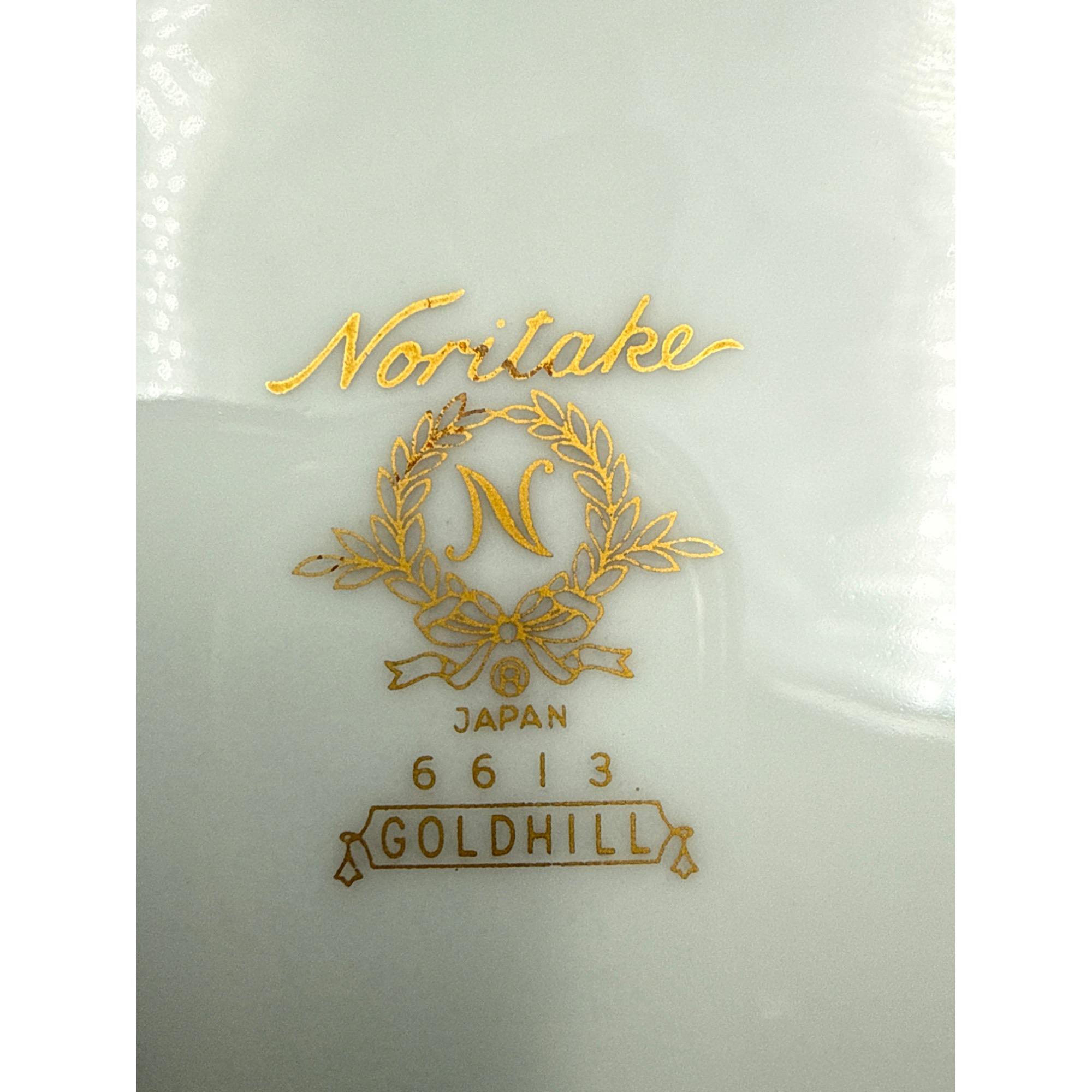Noritake Goldhill 6613 Vintage Bread & Butter Plate 6 3/8 Inch