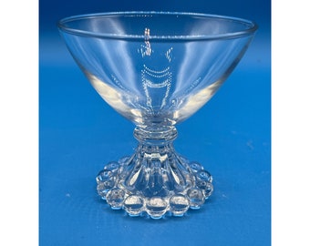 Set of 4 Anchor Hocking Imperial Candlewick Boopie Sherbert