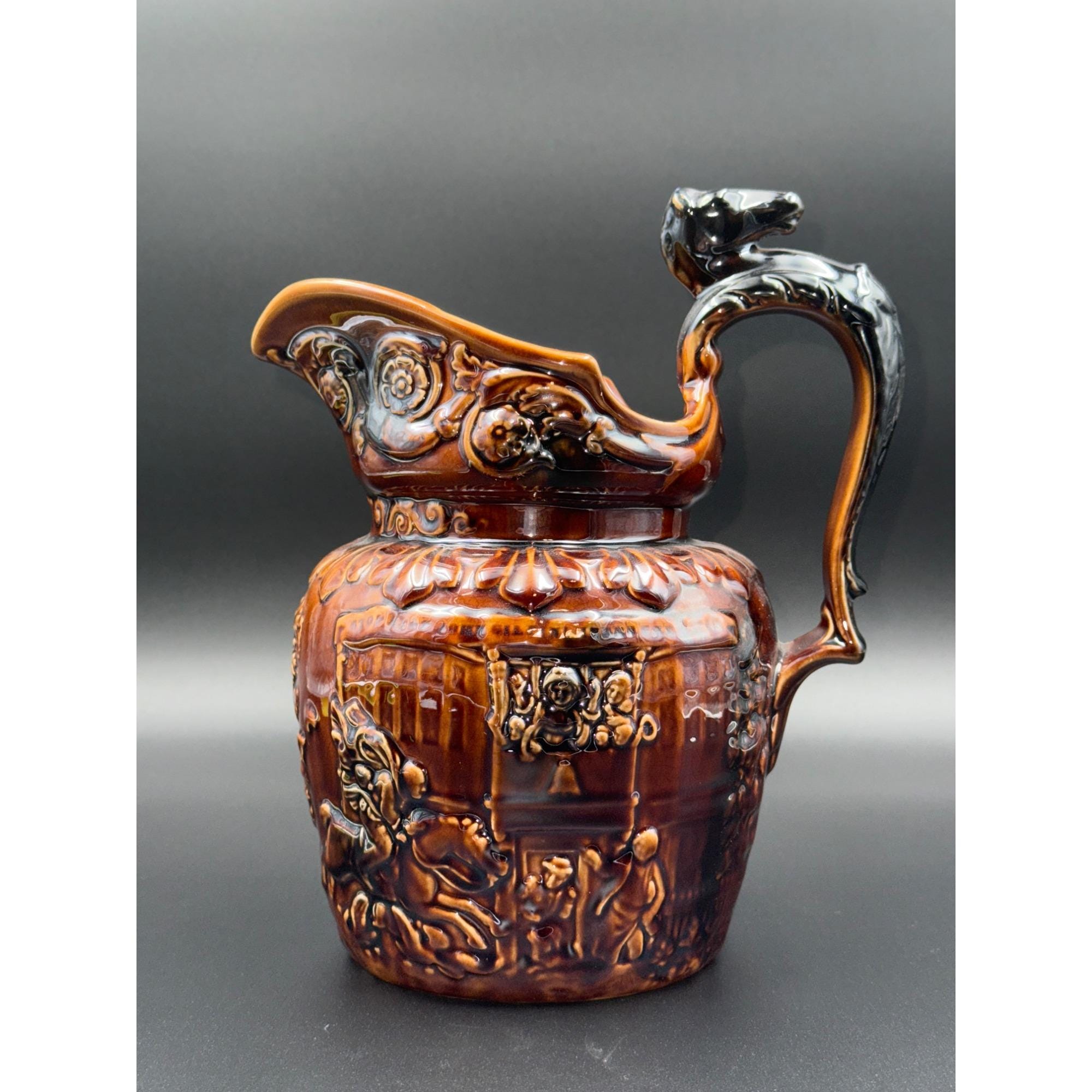 英国アーサーウッド社アンティーク水差し Arthur wood england - Etsy 日本