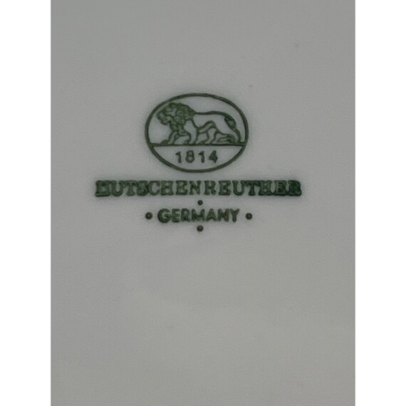 Vintage HUTSCHENREUTHER (1814) Christmas Plate 