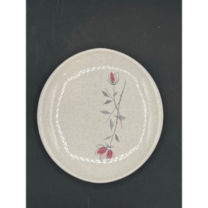 Franciscan Duet Pink Rose Earthenware Eclipse Retired Bread Butter plate