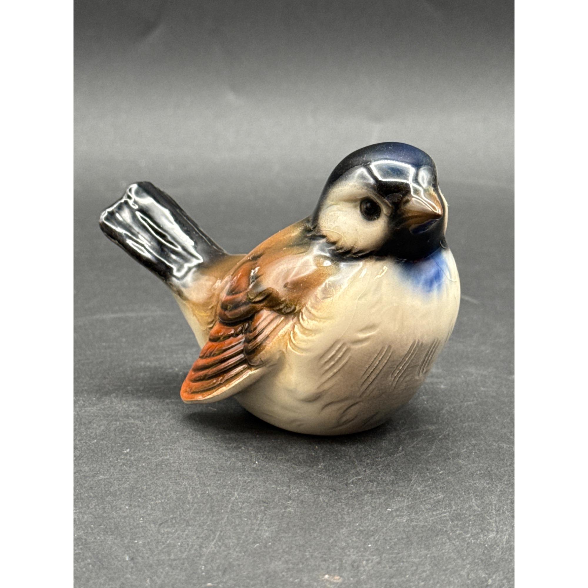 ゲーベル西ドイツ磁器鳥の置物5体セット 様々な種 手描き コレクターズ