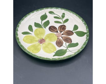 VTG Blue Ridge Southern Pottery Greenbrier lunchbord 9 3/8 inch