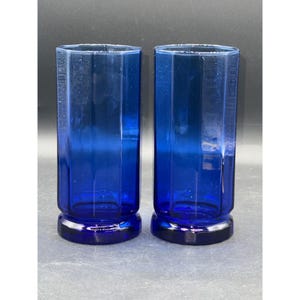 Anchor Hocking Ribbed Glasses - Etsy