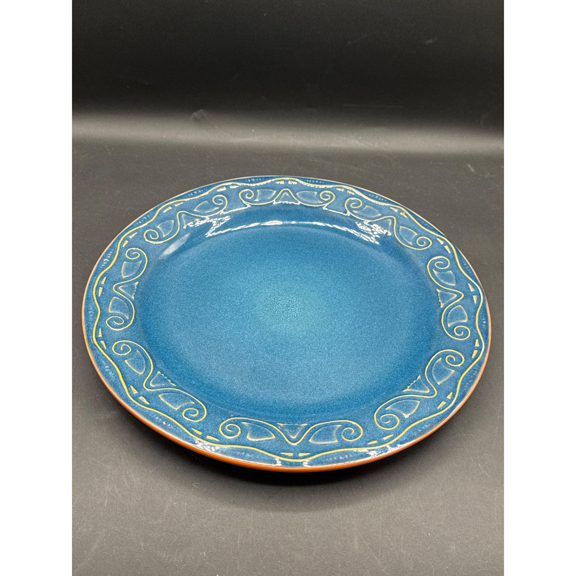 Pier 1 Tunisia Stoneware Chop Plate 13