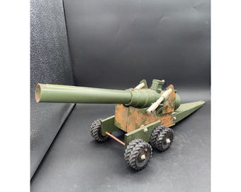 ヴィンテージ 1958年 ビッグバンキャノン 軍用砲兵玩具 パーツ/修理用
