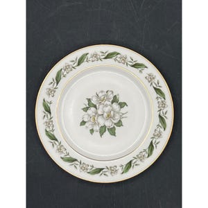 Royal Jackson Magnolia Bread Plate Discontinued