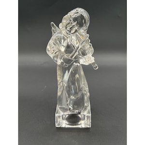 Mikasa Herald Collection Lead Glass Crystal Violin Playing Angel Made In Germany