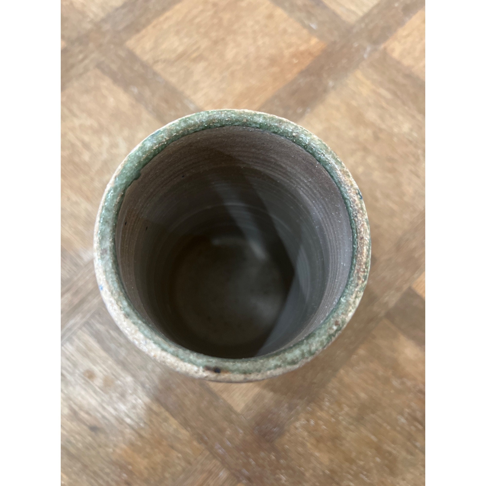 Blue Drip Glaze Studio Pottery Vase Signed by Phillips - Etsy