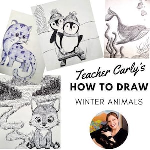 How to Draw Winter Animals for Beginners