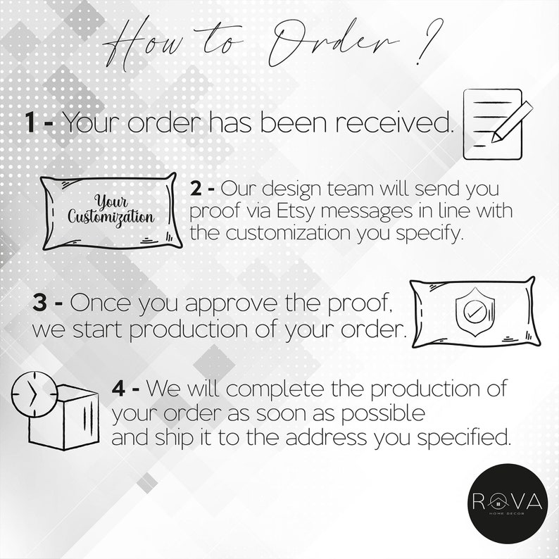 Personalized Punch Needle Name Pillow Case, Embroidered Text Pillow