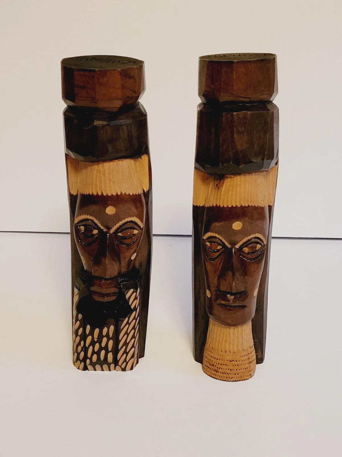 Jamaica wood statue - Etsy 日本