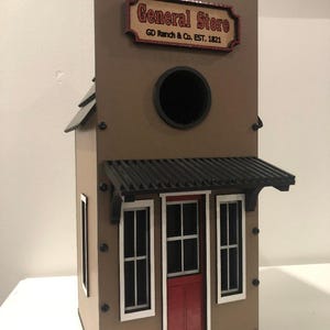 Bird House Laser Cut File, SVG Files Template for Glowforge, xTool, CNC, plasma, and Laser Cutting Machines, Bird Feeder and Birdhouses DXF