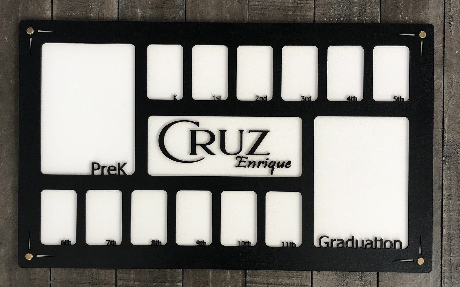 School Years Picture Frame, K12 Photo Frame, Kindergarten High School