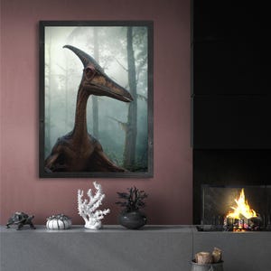 Pteranodon | Dinosaur Wall Art Prints | Hollywood Quality Poster | Kid&#39;s Room Decor | Dinosaur Poster | Extinction Collection