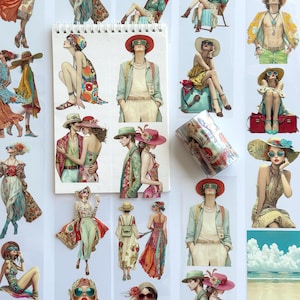 Plakboek Retro zomer-3D Crystal Special Oil-tape