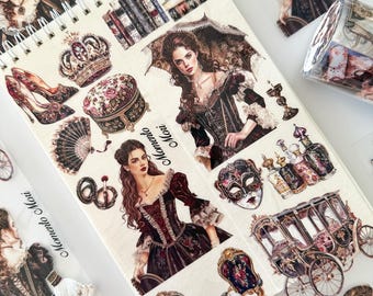 Scrapbook Baroque Elegance “Tax Included” -3D Crystal Special Oil tape