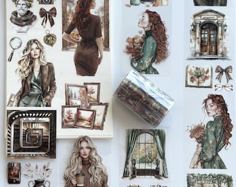 Art in Nature PET-tape – decoratieve scrapbooking, journaling, collagebenodigdheden – incl. btw – € 141,-