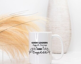 Koffiemok, geschenken voor leiders, gepersonaliseerde mok, aangepaste mok, inspirerende mok, bevestigingsmok, cadeau voor haar, waarderingscadeau