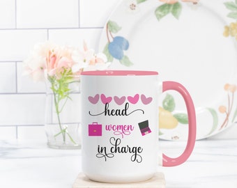 Cadeau voor baas, cadeau voor haar, aangepast cadeau, gepersonaliseerde mok, aangepaste mok, inspirerend cadeau, bevestigingscadeau