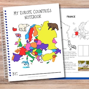 Erkunden Sie Europa: Ein lustiges und lehrreiches Arbeitsbuch für Kinder