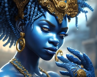 Yemoja Orisha Digital Art