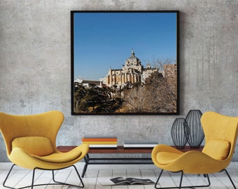 Madrid Digital Poster - Digital Art