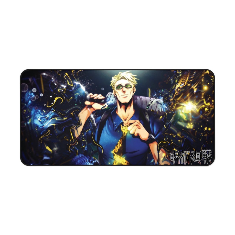 Hot Anime Jujutsu Kaisen Nanami Kento Desk Mat Gaming Mouse Etsy