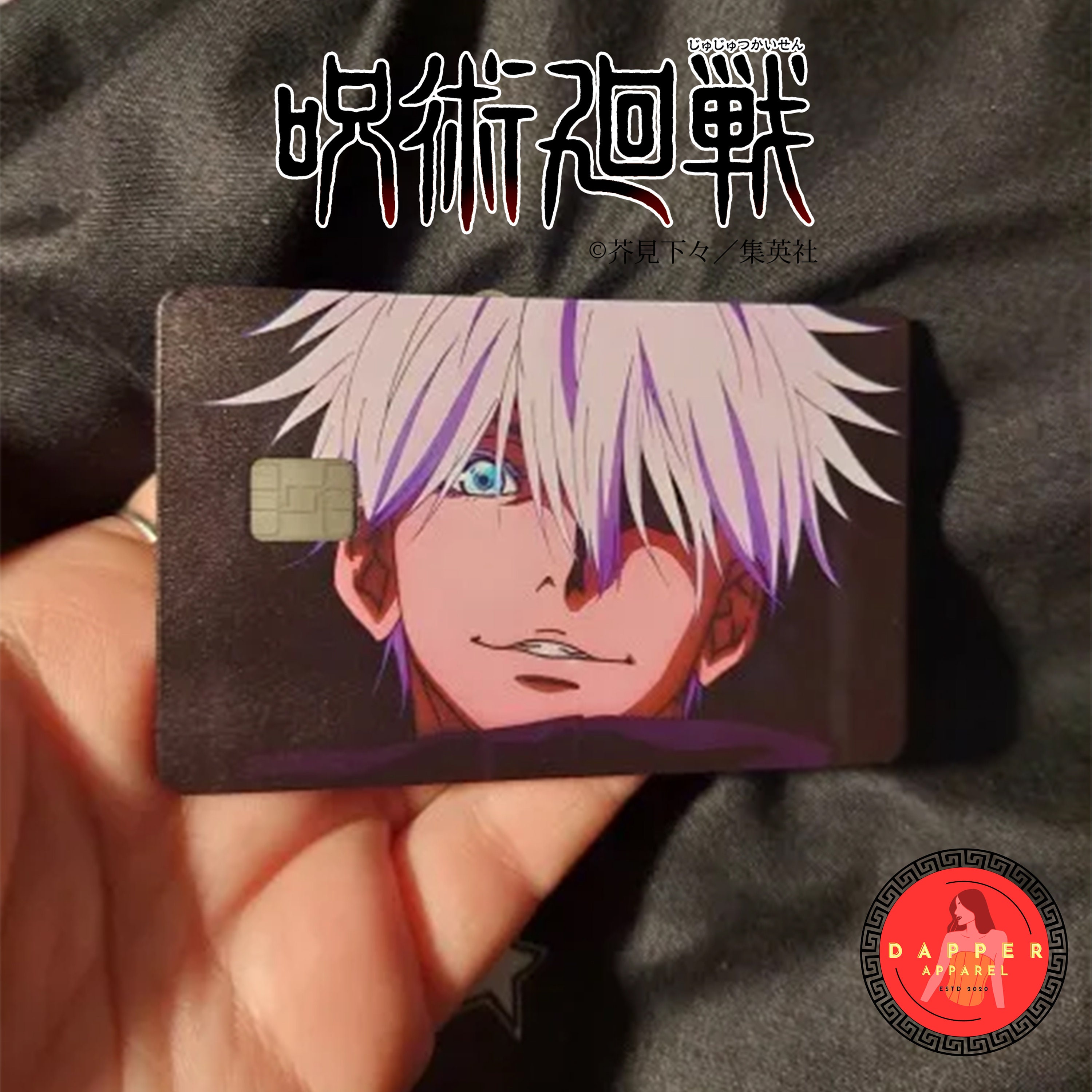  WeebNation Akatsuki 4pcs Anime Card Sticker for Debit