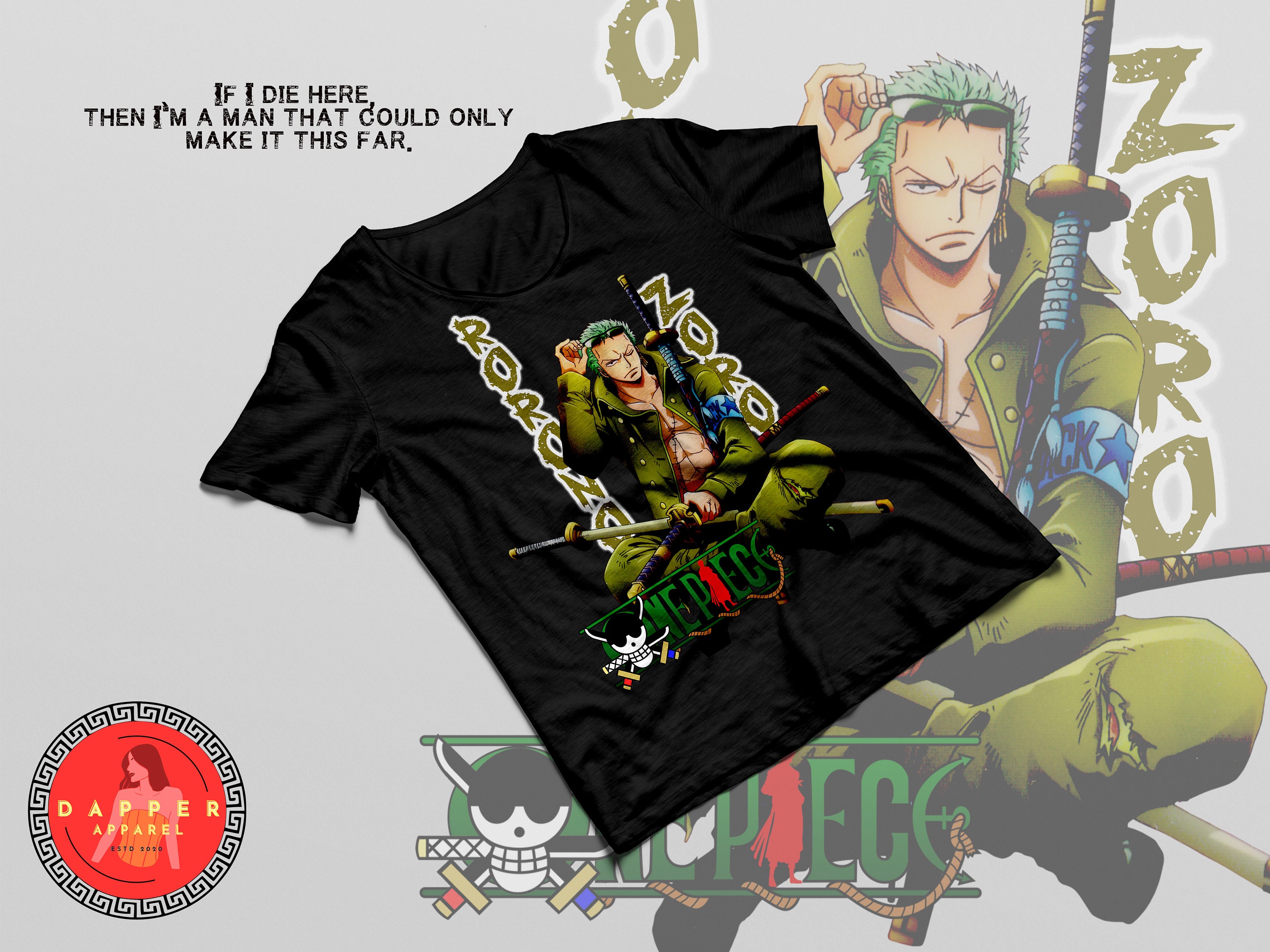 Zoro with enma Essential T-Shirt for Sale by TimothyEstes