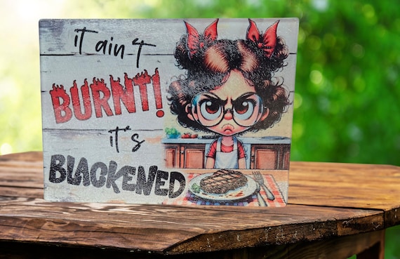 Funny Tempered Glass Cutting Board
