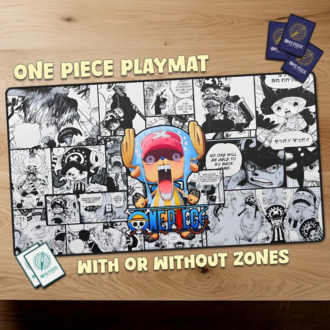 One Piece Tony Tony Chopper Manga Playmat: TCG Trading Card Game Mat ...