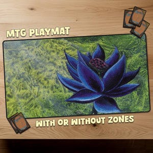 Mtg playmat black lotus - Etsy 日本