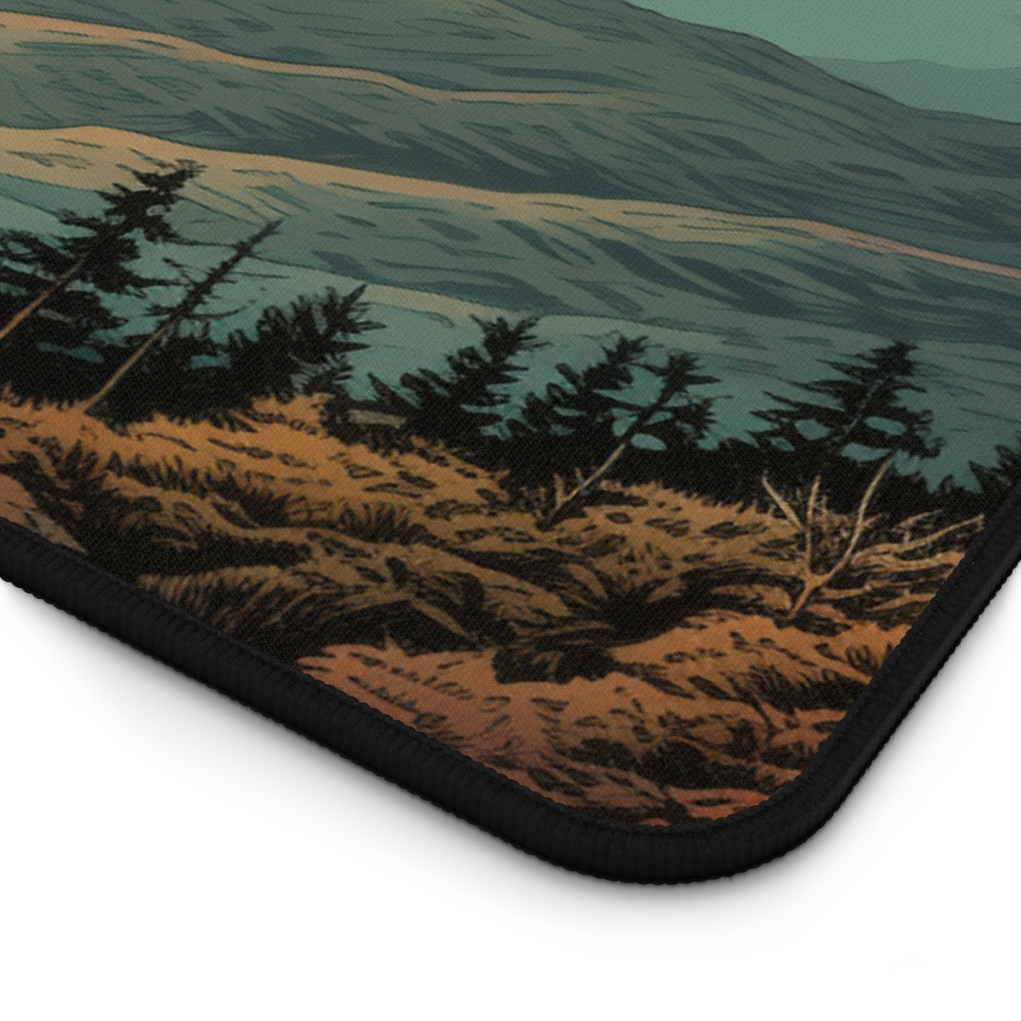 Great Smokey Mountains National Park Lover Aesthetic Desk Decoration Large Desk Mat Cute Desk