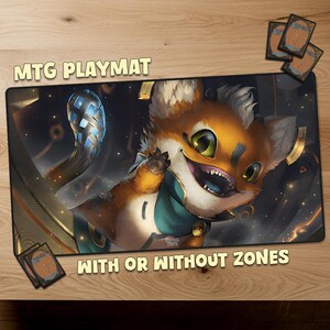 Loot the Pathfinder Magic The Gathering Spielmatte MTG Spielmatte With Zones MTG Spielmatte Personalisierte Matte für Sammelkartenspiele Offizielle Größe