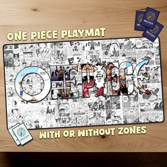 one piece card game play mat One Piece Card Game Official Playmat -Bandai Card Games Fest 23-24 Edition- main image 0