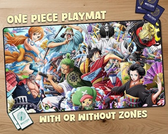 One Piece Crew Monkey D. Luffy Spielmatte: Sammelkarten Spielmatte (Offizielle Größe)