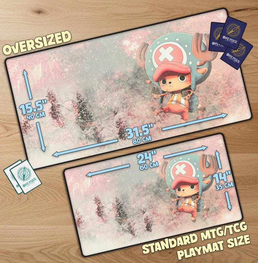 One Piece Tony Tony Chopper Playmat: TCG Trading Card Game Mat ...
