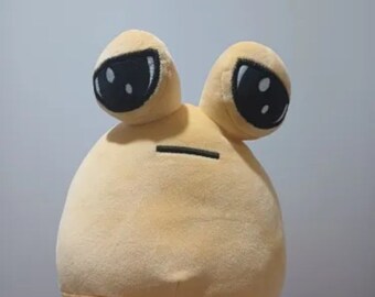 Plush Toy Pou Devil Design 