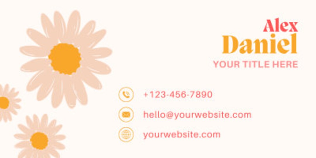 Digital Email Signature Template, Digital Signature, Email Signature