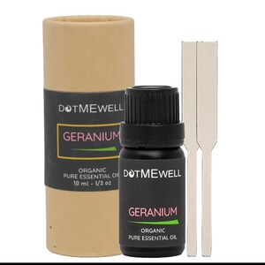 Organic Geranium Pure Essential Oil