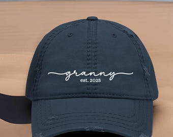 Personalized Embroidered Granny Hat, Gigi gift, Grandma, Mommy, Mama Hat, Grandma gift, Personalized Gifts, Custom Gift, Personalized gift