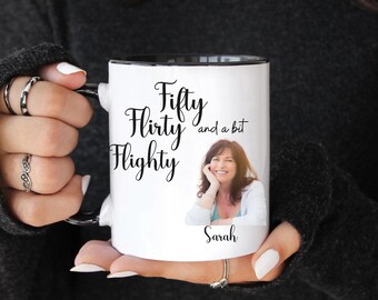 50th Birthday Mug, 50th Gift for Women, Funny 50th Birthday Gifts, Personalized 50th Birthday Mug, 50th Birthday gift for a friend