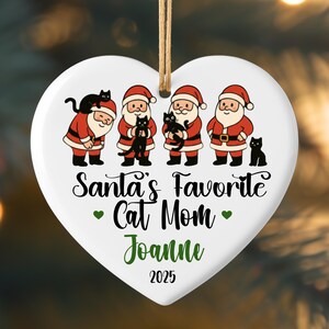 Cat lover gifts,Gift for Cat Mom,Gift for Cat lover,Personalized Christmas Ornaments,Personalized Cat lover  Gift,Christmas Cat Ornament