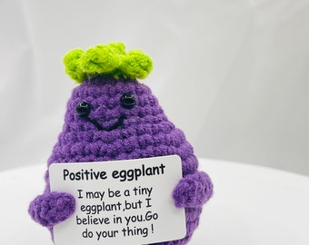 Johiux Pocket Hug Gufo positivo, portafortuna, regalo per donne, divertente gufo positivo, regalo per i colleghi