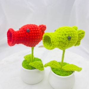 Plush Peashooter Etsy