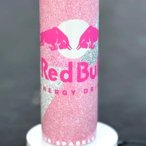 Energy Drink / 20oz insulated tumbler/ tumbler with plastic lid and reusable straw