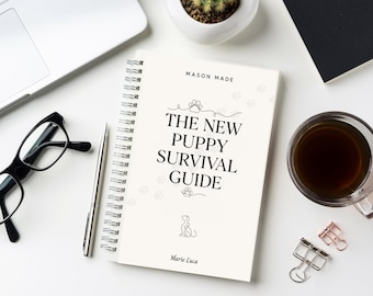 Nieuw starterspakket voor puppy's, afdrukbare gids en checklists | Zindelijkheidstraining, mijlpaaltracker en meer